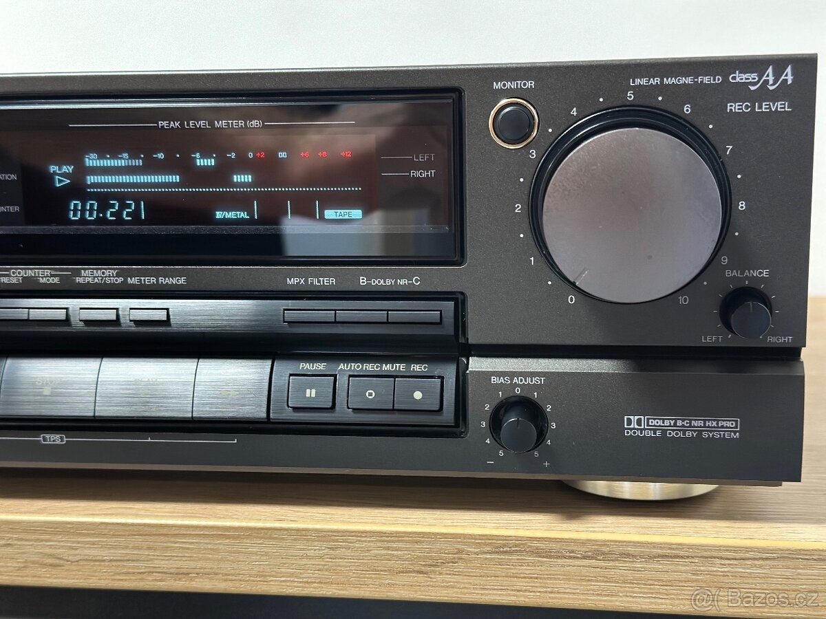 TECHNICS RS-BX606 VÝBORNÝ 3 HEAD STEREO TAPE DECK - 4