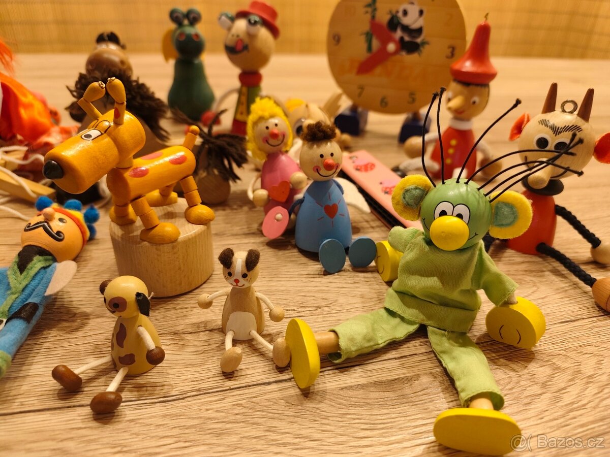 Mix dřevěných hraček - 4