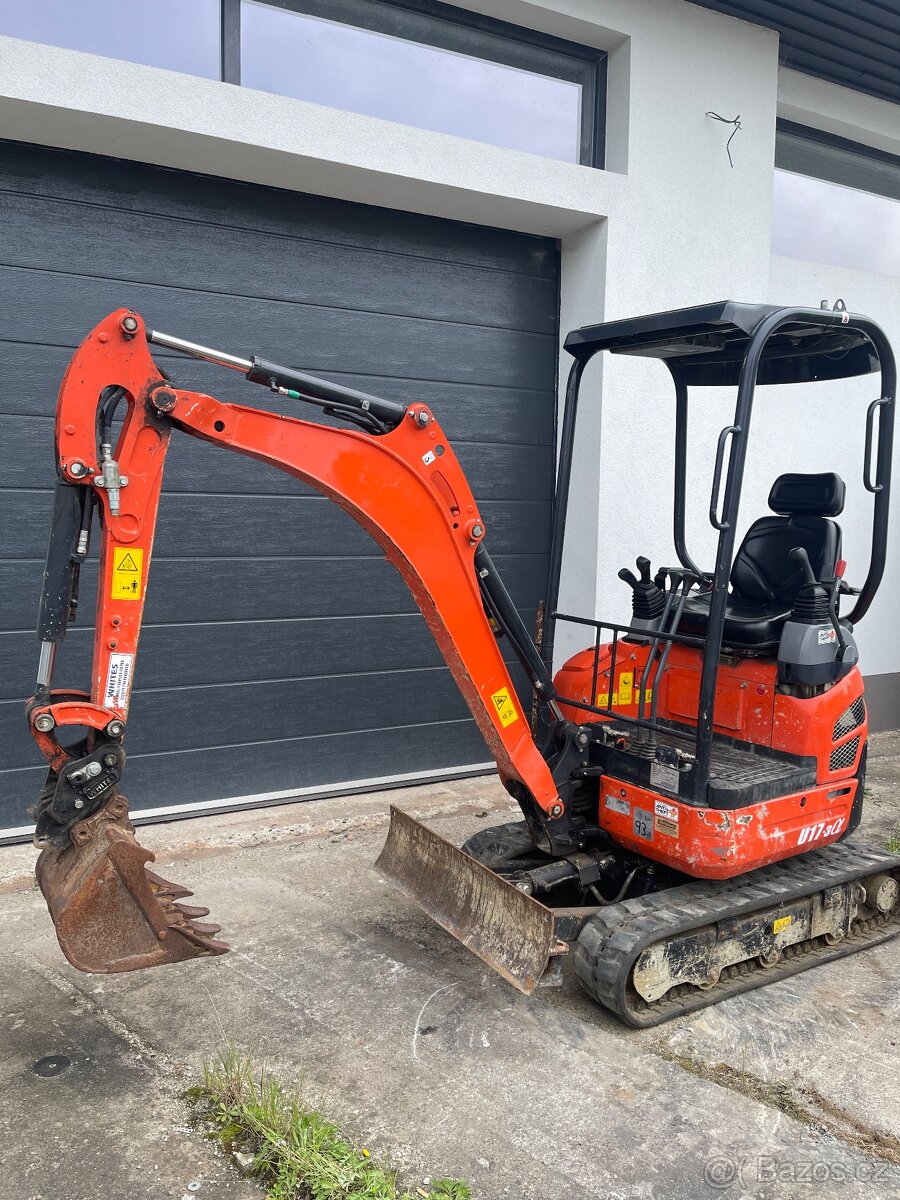 Minibagr Kubota u-17 - 4