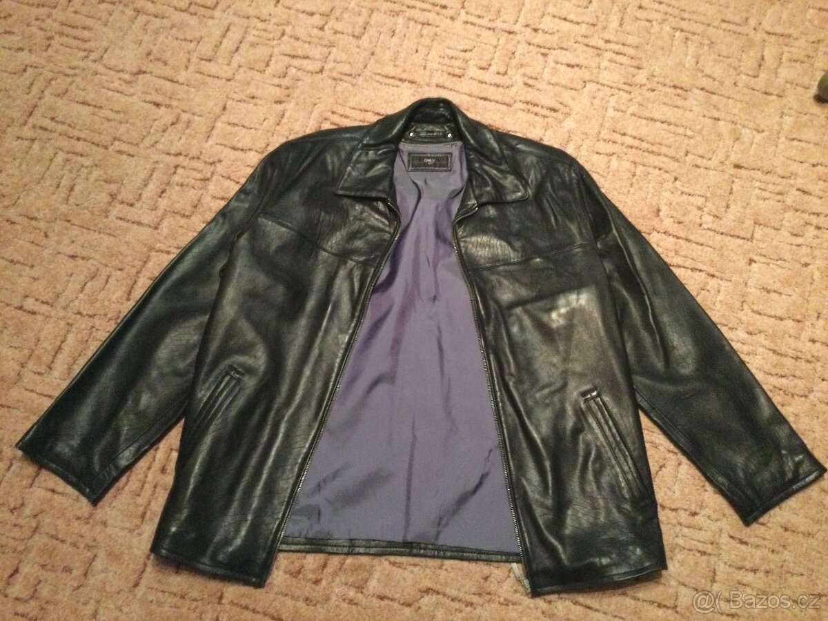 Pánská kožená bunda - 4
