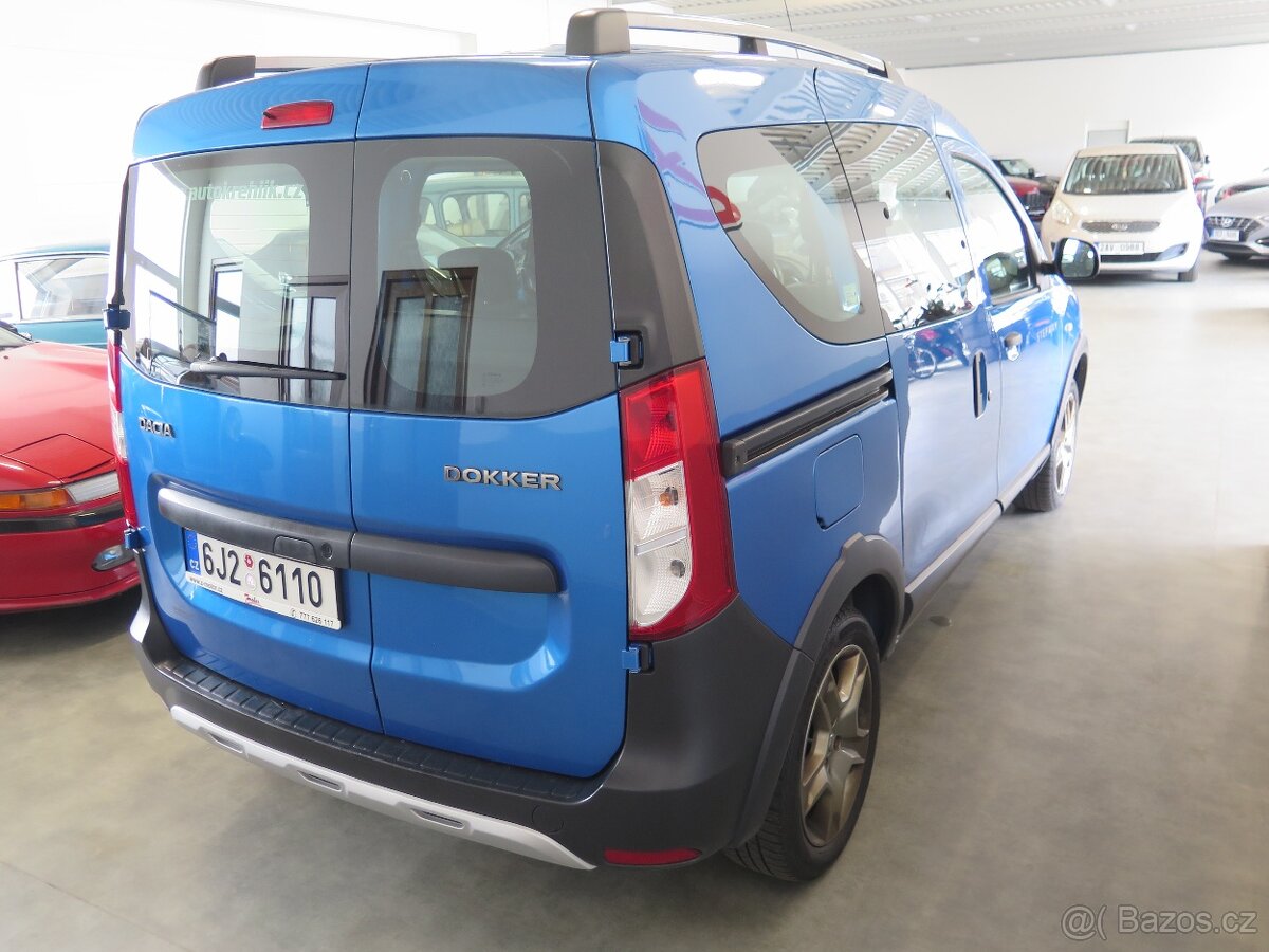 Dacia DOKKER 1.2TCe,klima,tempo,CZ,STEPWAY, 2018 - 4