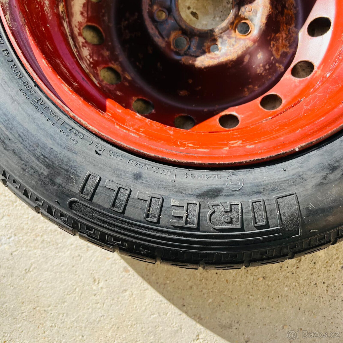 Rezerva Fiat Panda 4x98 135/80 R13 - 4