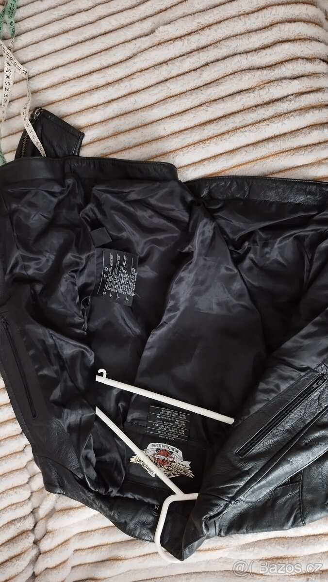 Harley Davidson dámská kožená bunda - 4
