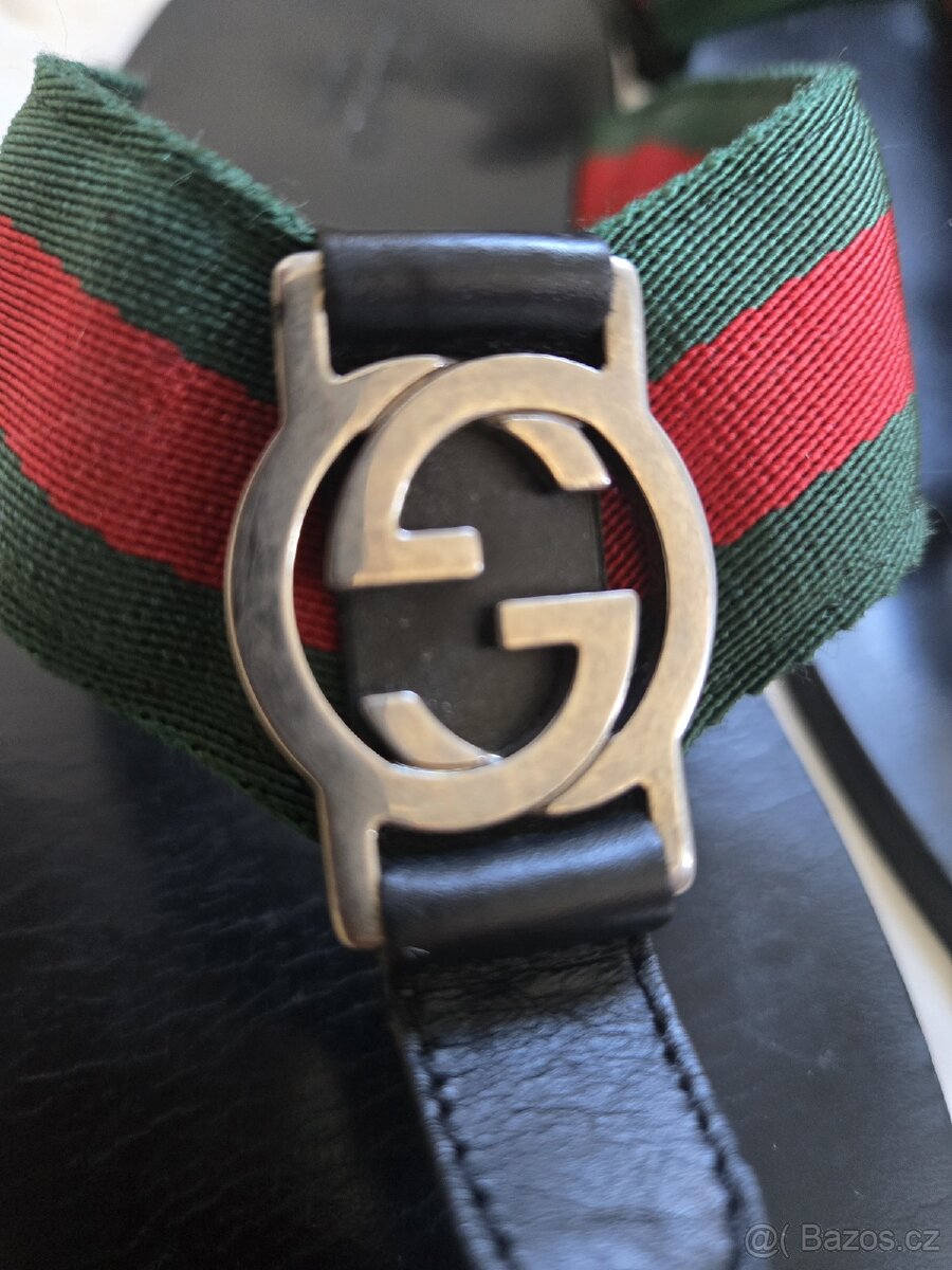 Gucci Mens Riviera Nero/Black sandal - 4
