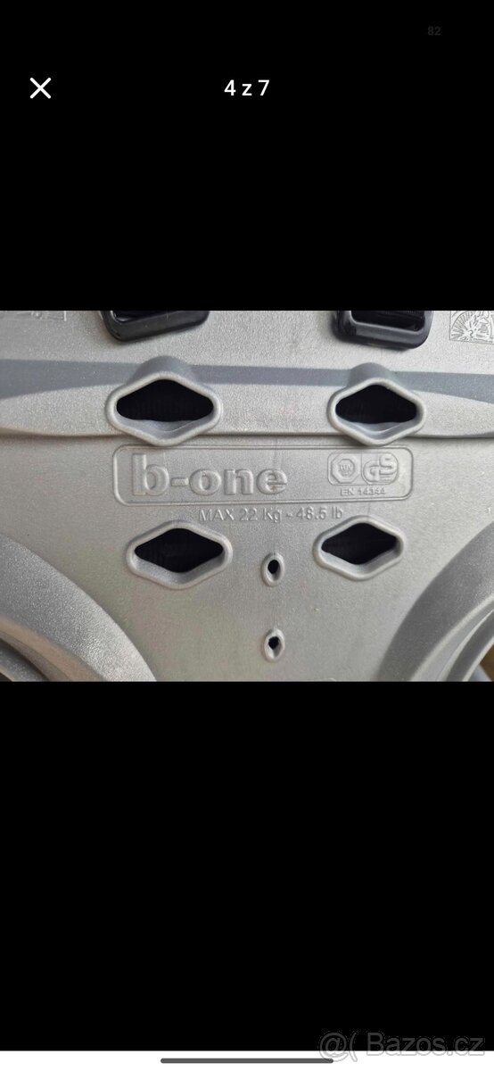 Dětská cyklosedačka Bellelli B-One do 22 kg - 4