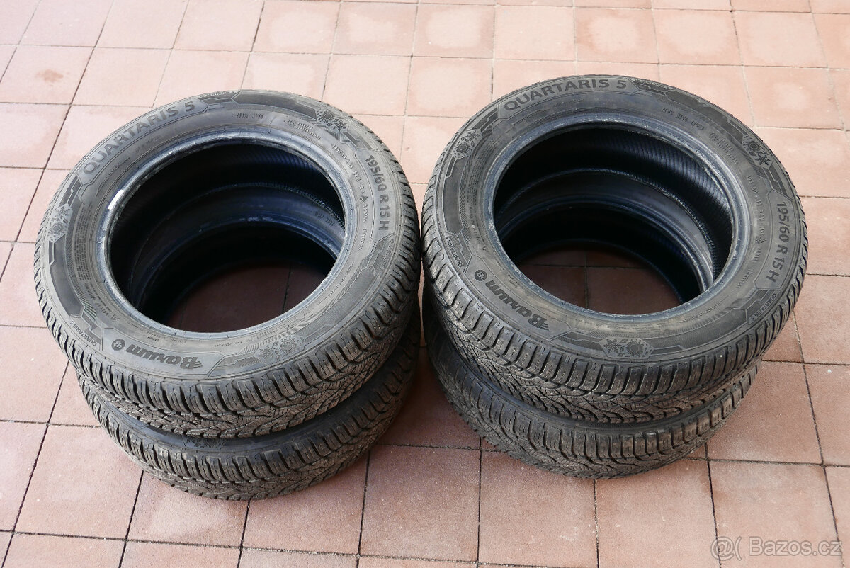 Celoroční Barum 195/60 R15 Quartaris - 4