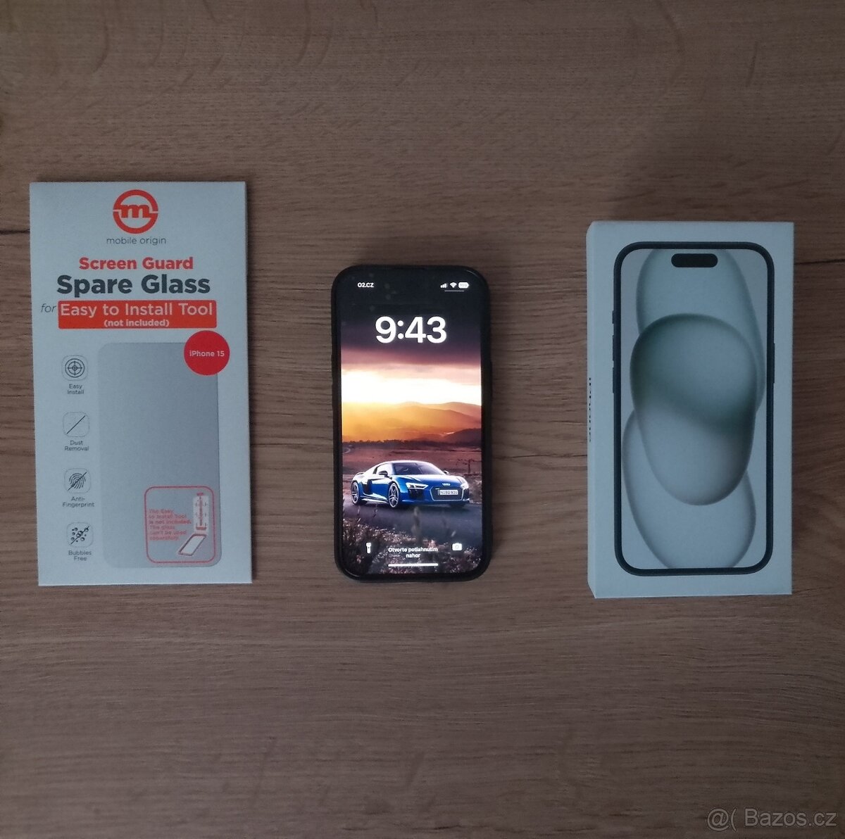 iPhone 15 128GB černý + příslušenství 100% BATERIE - 4