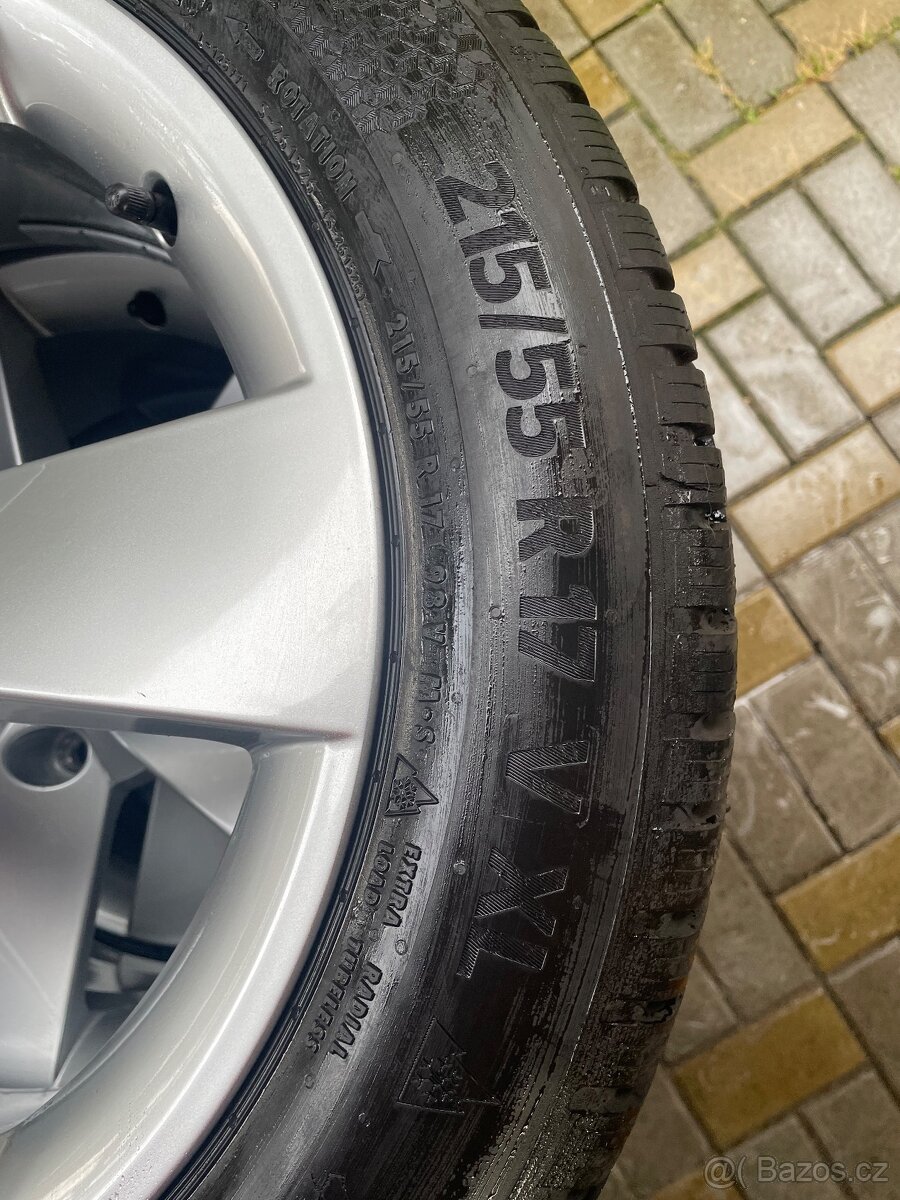 Zimní sada kol Škoda 215/55 R17 - 4