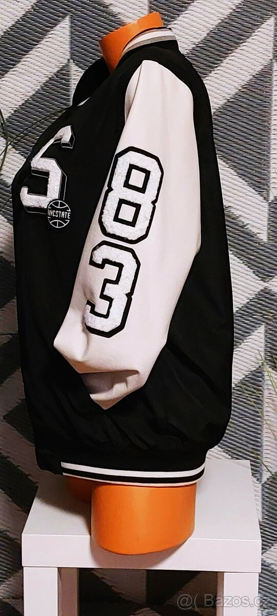 FRAJERSKÁ PŘECHODOVÁ BOMBER BUNDA - NEW LOOK - vel. 170 - 4