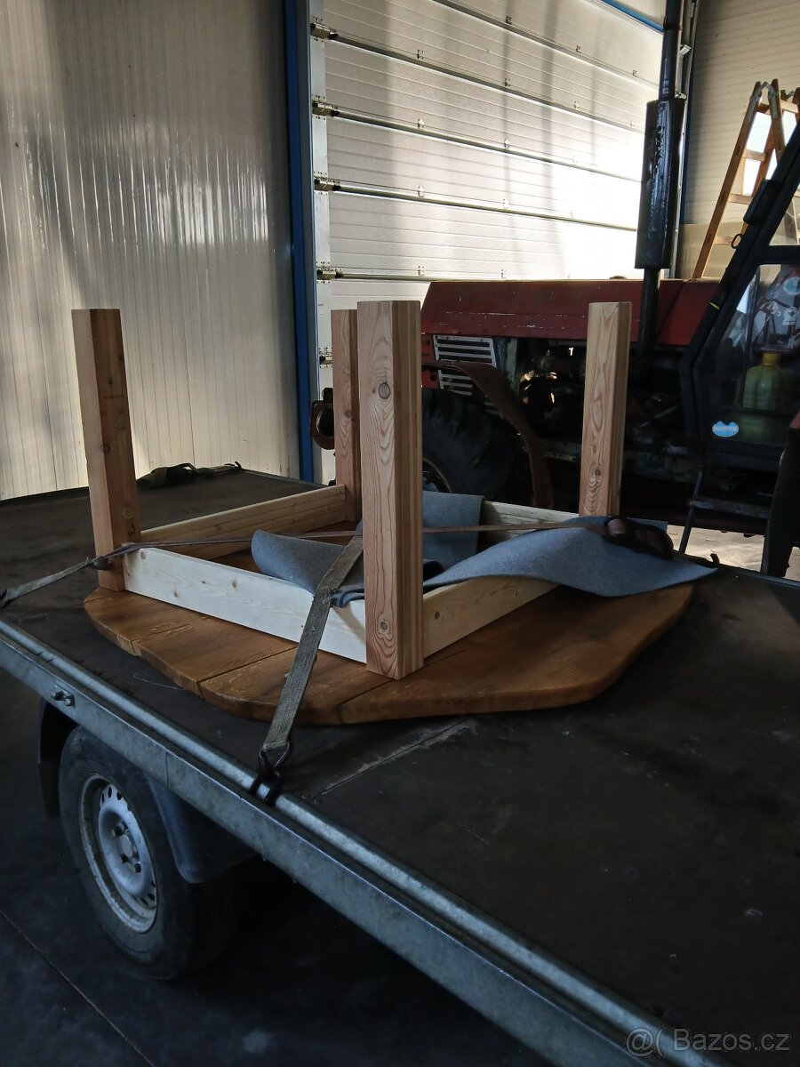 Velký dubový stul - 4