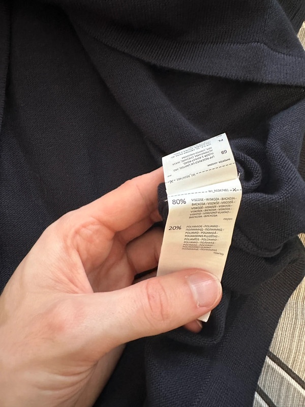 Tmavě modrý svetr Reserved - L - 4