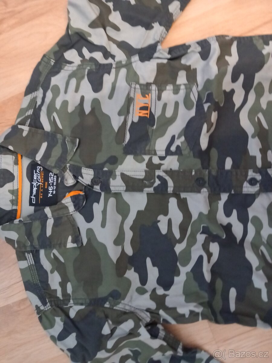 Trička a košile vel. 146-152 - 4