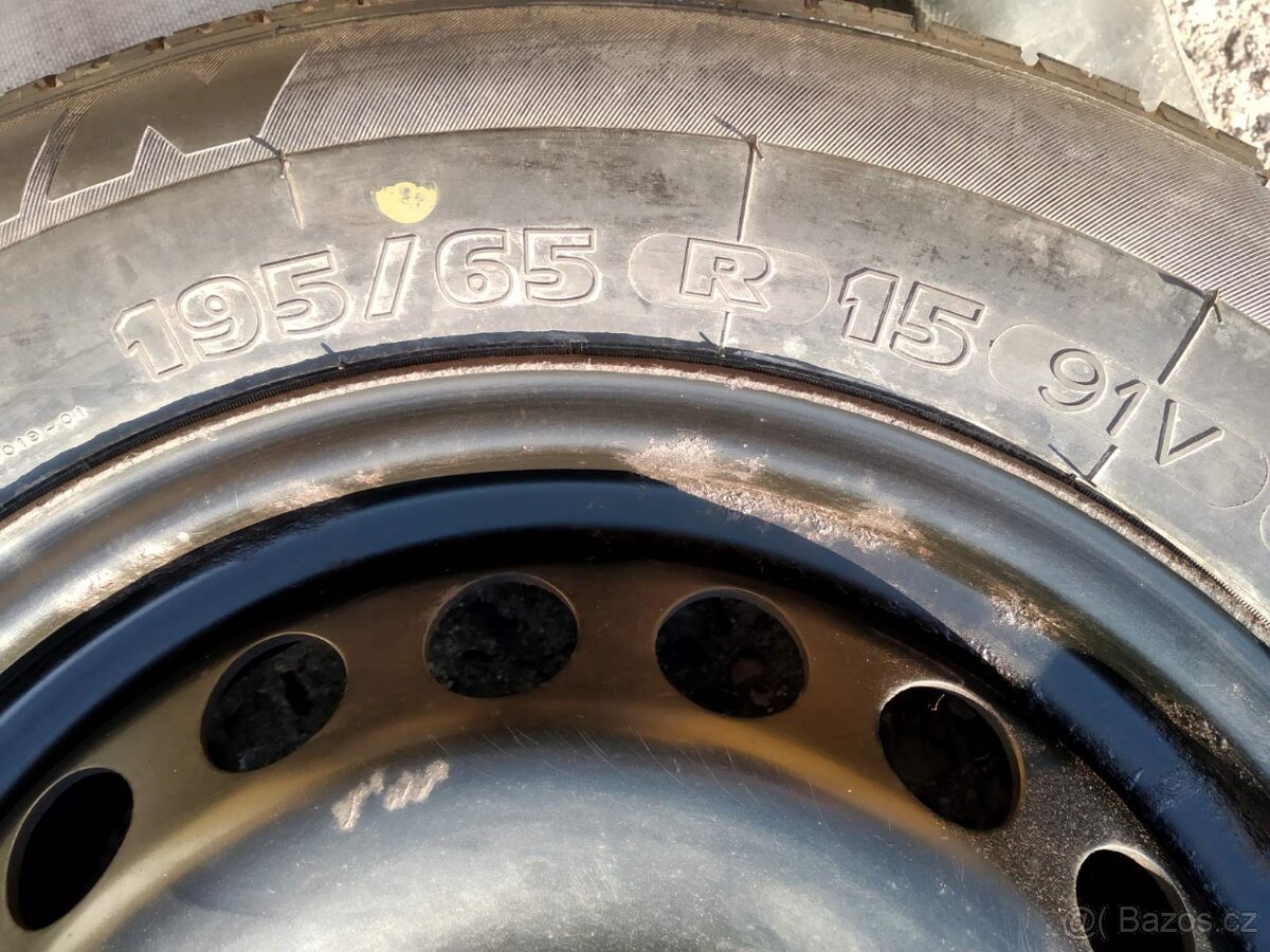 Rezerva 195/65R15, 5x112 ET 47. - 4