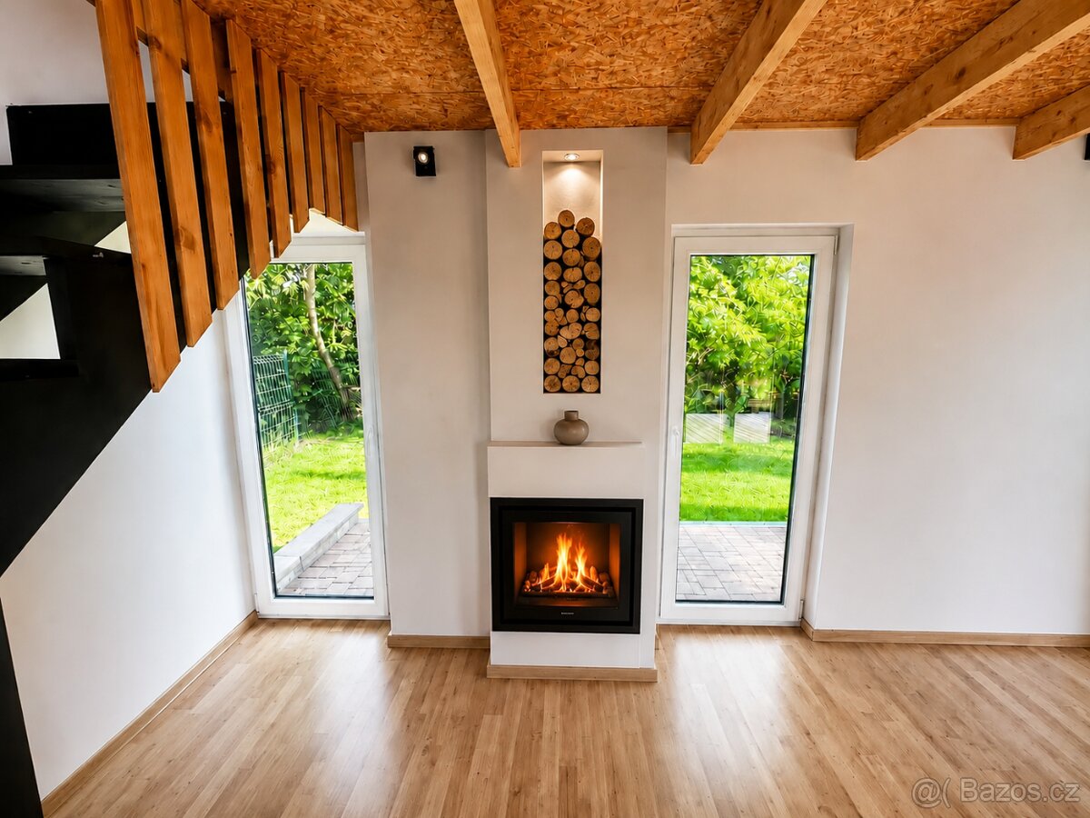 Prodej moderní chaty 3+kk, 55 m², pozemek 355 m² – Rakovník – pohled 4