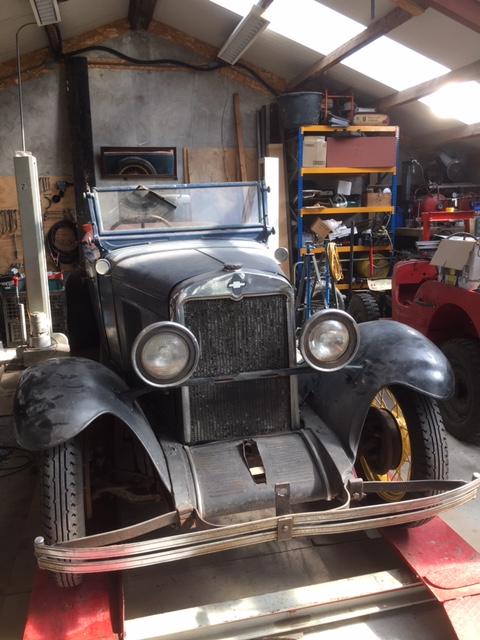 Chevrolet AC phaeton rok 1929 - 4