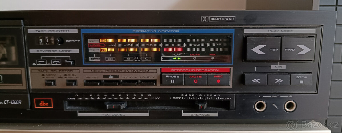 PIONEER CT-1260R tape deck - 4