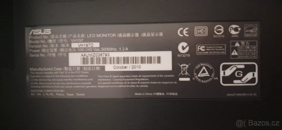 Monitor Asus VG197D - 4