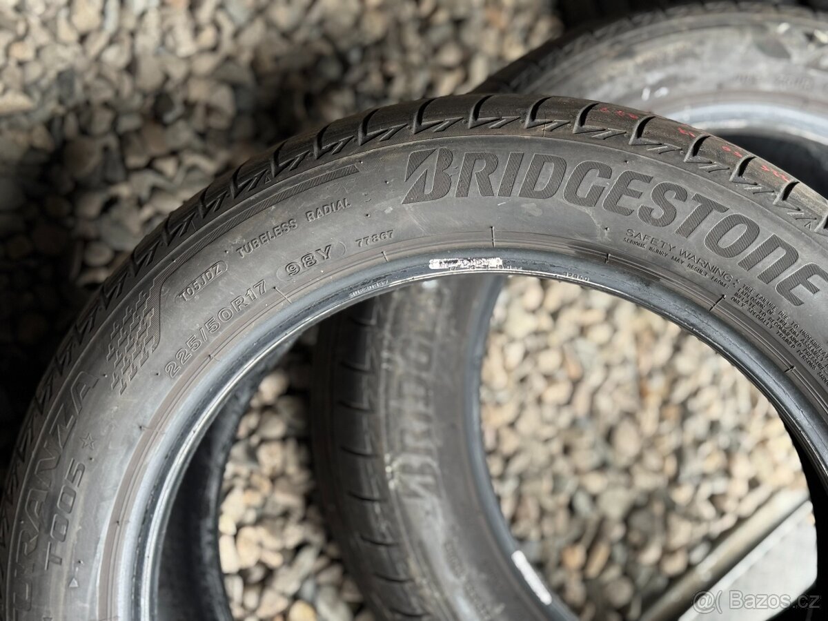 225/50/17 - Bridgestone letní pár pneu - 4