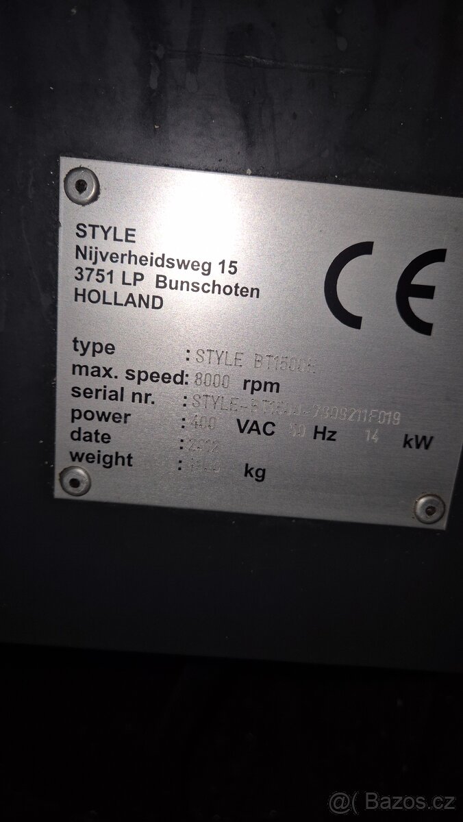 CNC obrabeci centrum Style BT1500E - 4