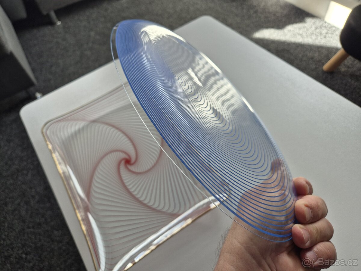 Op art talířky/tácky - 4
