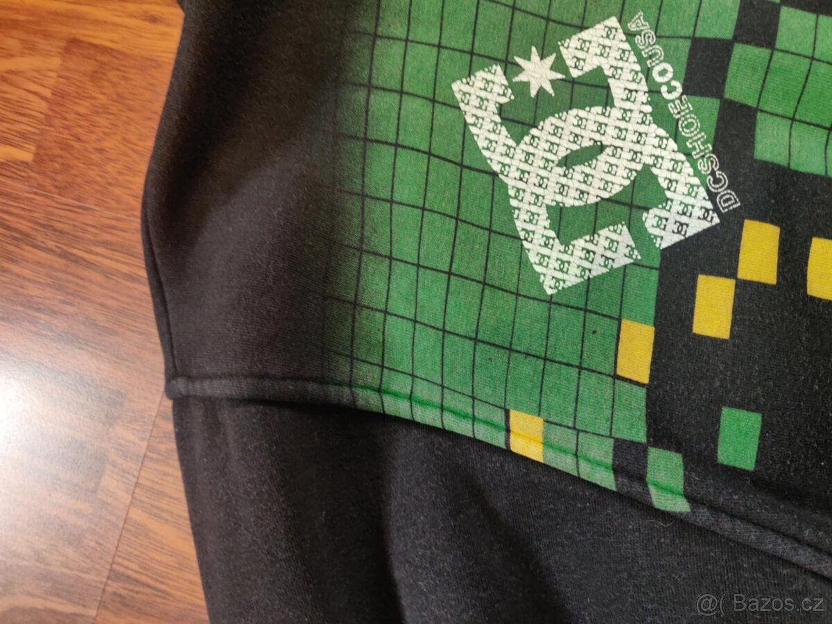DC Shoes x Monster Energy mikina s kapucí – černá, vel. L - 4
