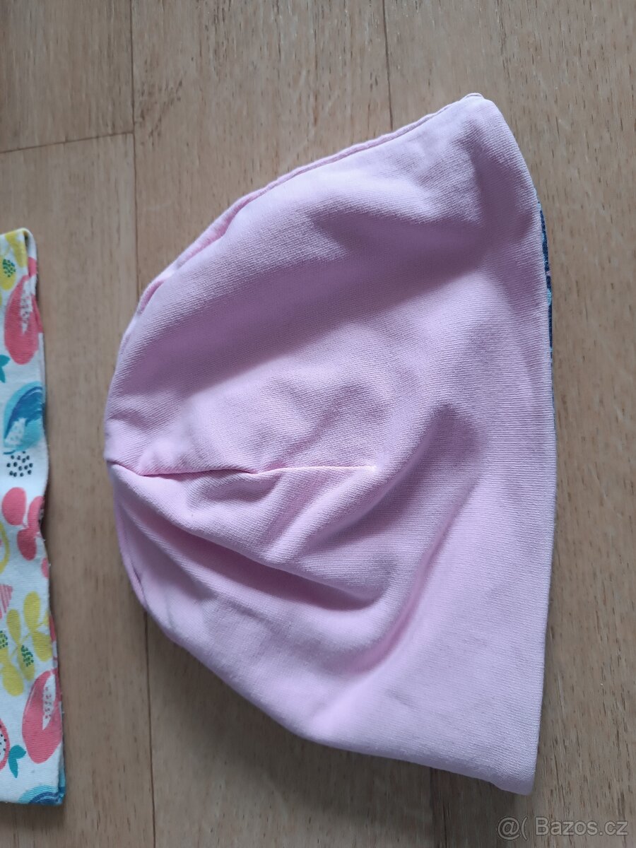 Bavlněné čepice 98/104 - 4