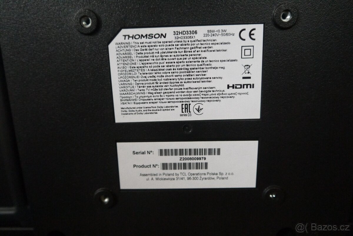 Televize Thomson 32HD3306 - 4