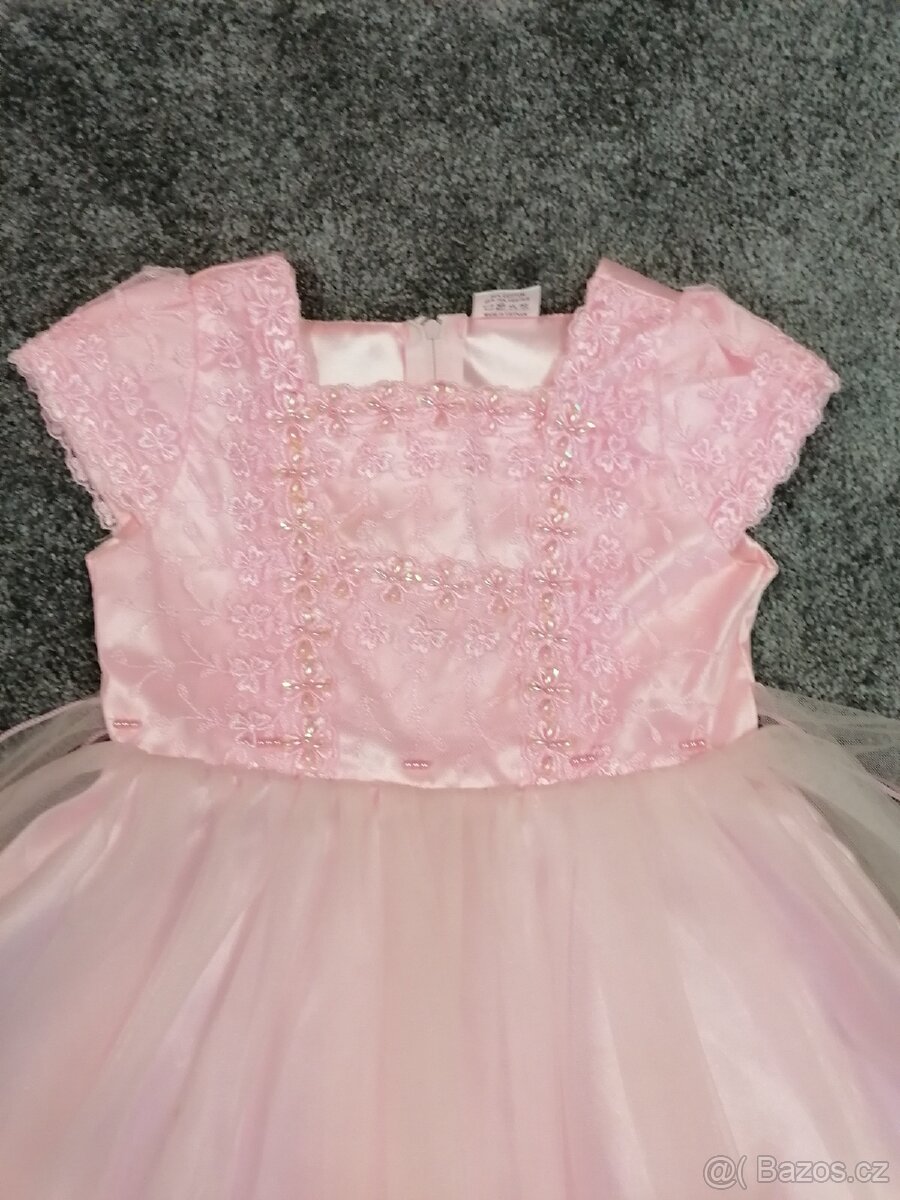 Dívčí, sváteční šaty vel. 3-4roky - 4