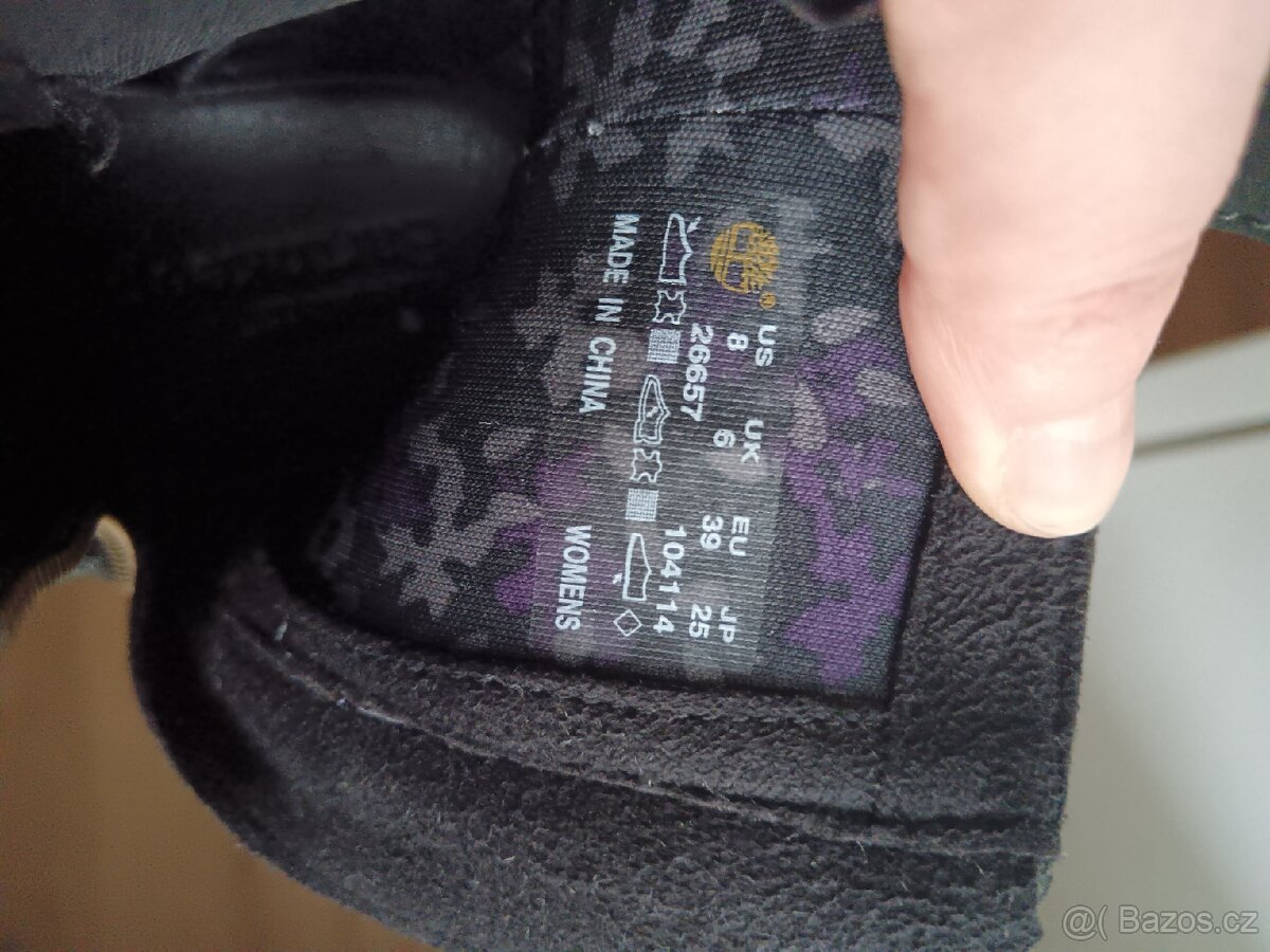 Timberland kožené dámské boty - 4