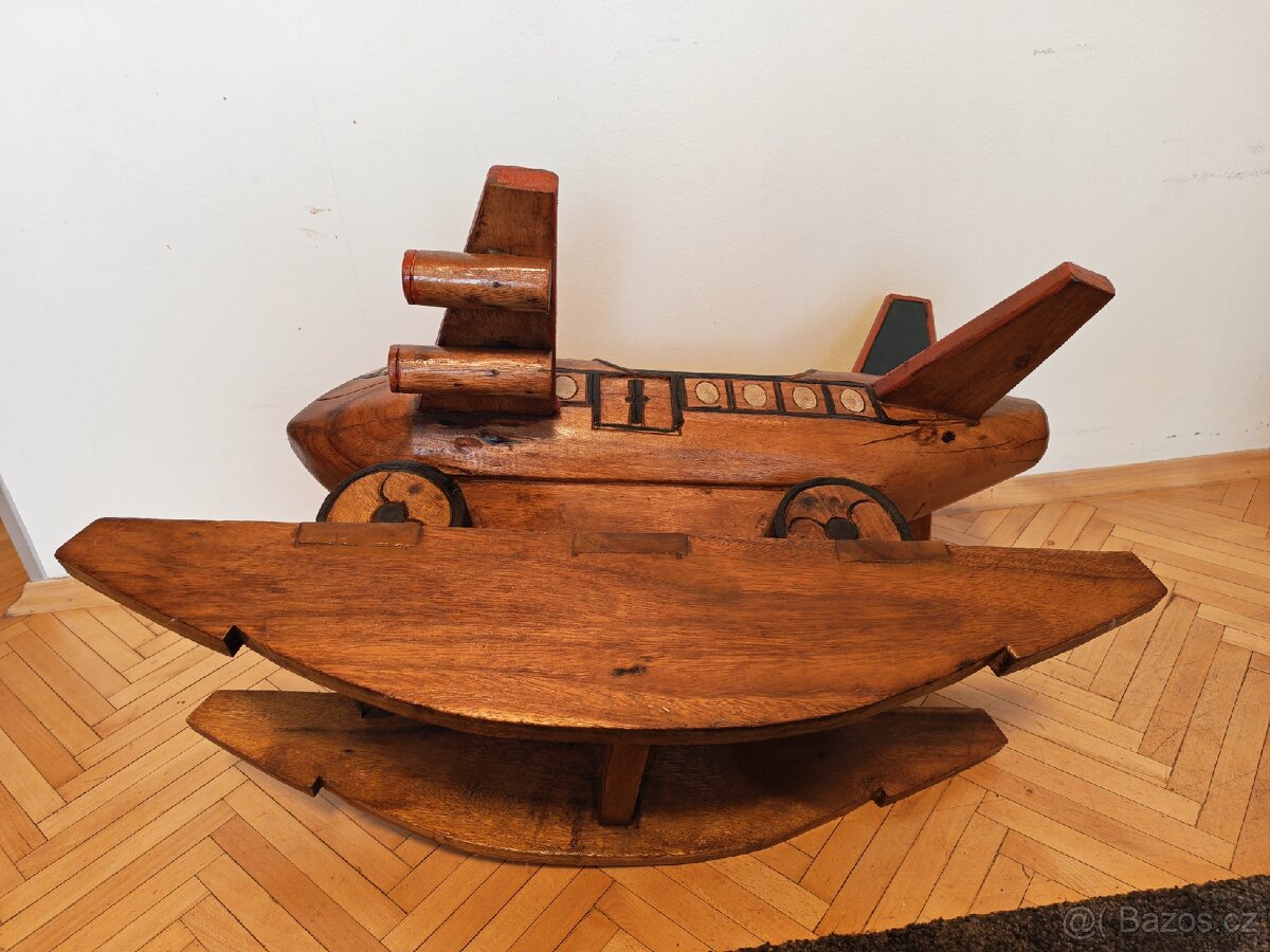 Dřevěné letadlo (houpadlo) - 4