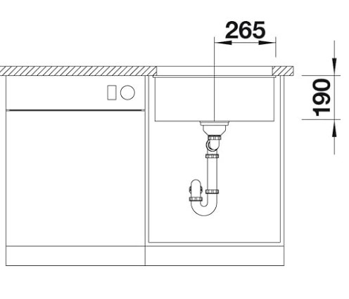 Dřez Blanco granitový - nový (523435) - 4