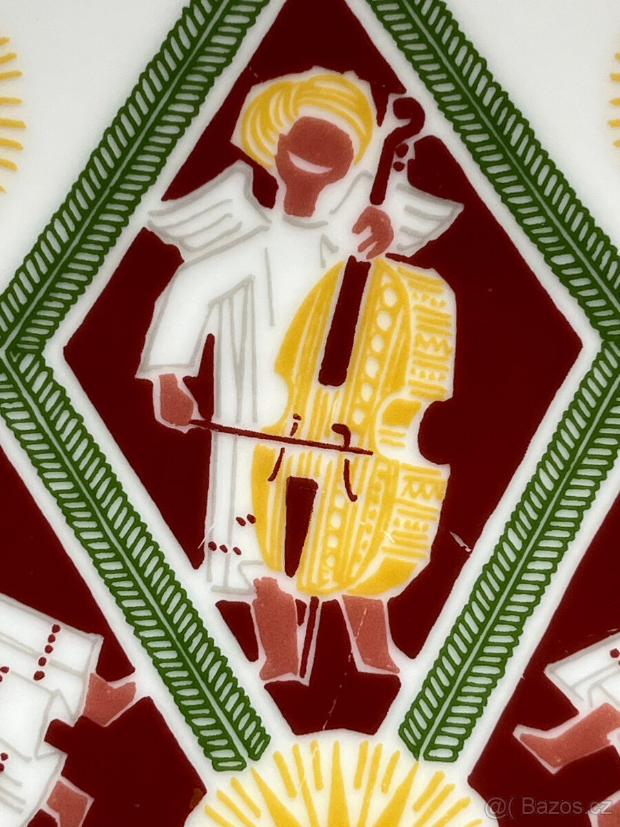 Talíř Vánoční hvězda 24.5 cm, Heinrich Villeroy&Boch - 4