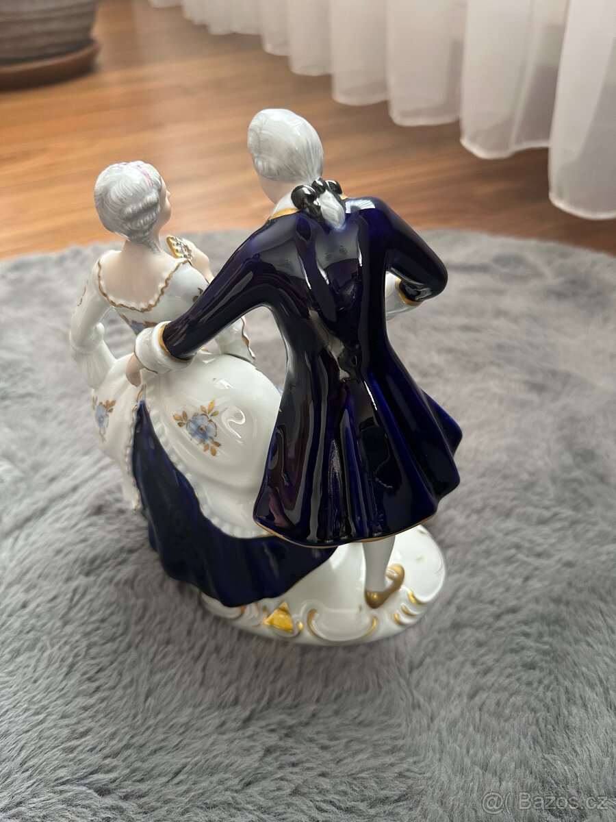 Porcelánová soška Royal Dux Bohemia - 4