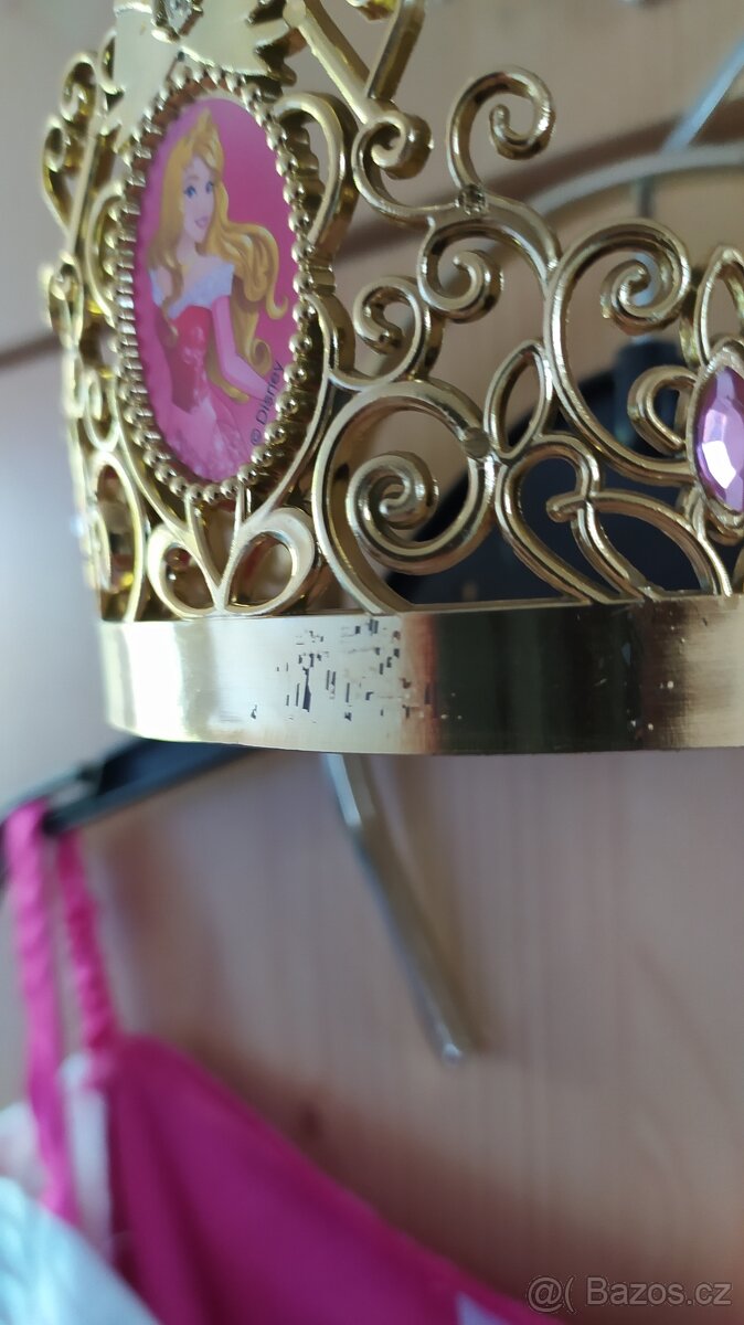 Šaty/ kostým Růženka zn. George vel 140 - 4