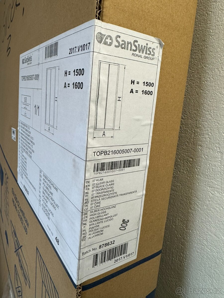 SanSwiss vanové dveře - 4