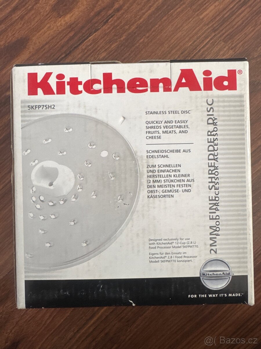 Příslušenství KitchenAid – krájecí a strouhací disky - 4