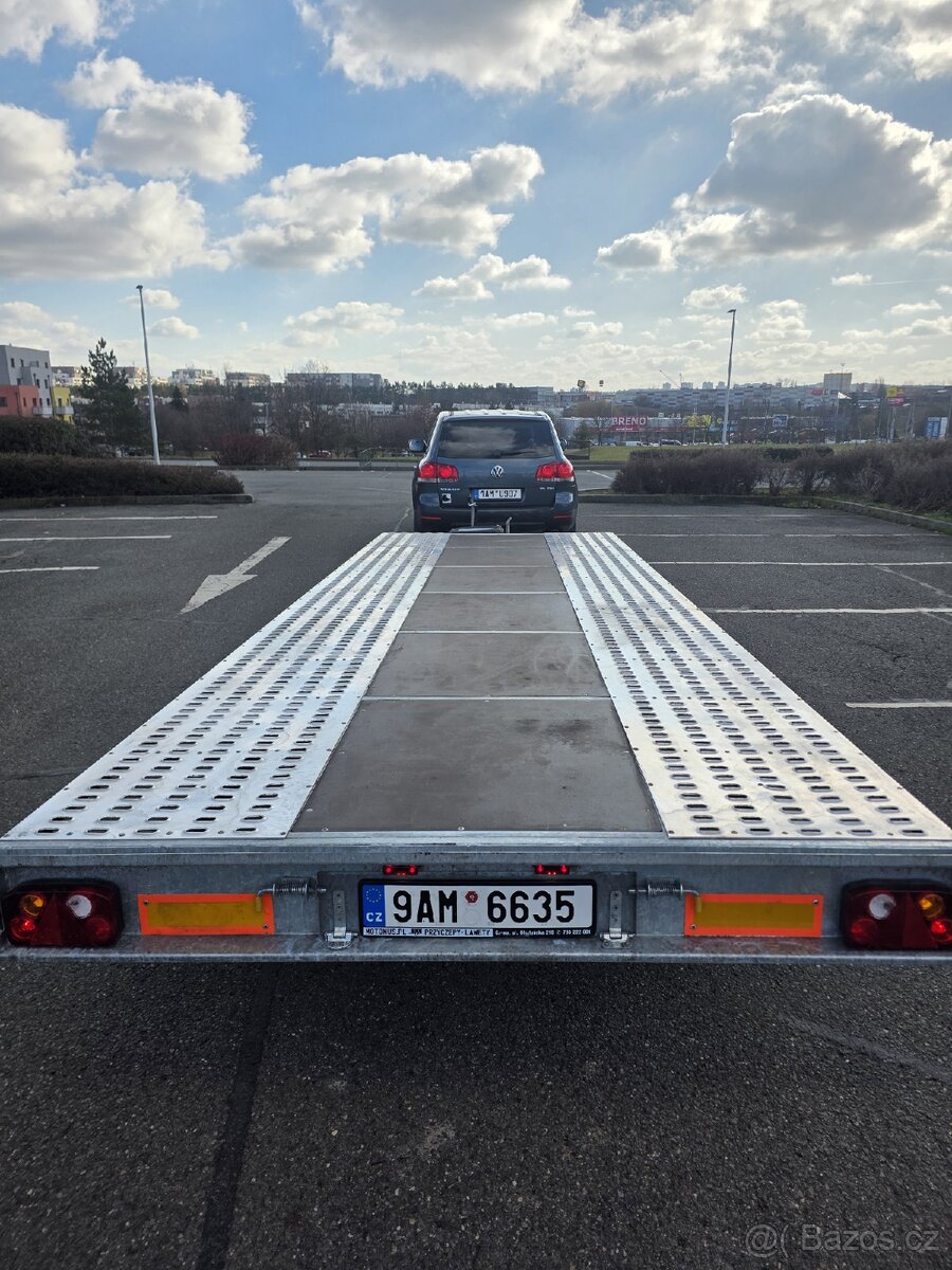 Auto přepravník Niewiadow 6x2.1m, 3 nápravy - 4