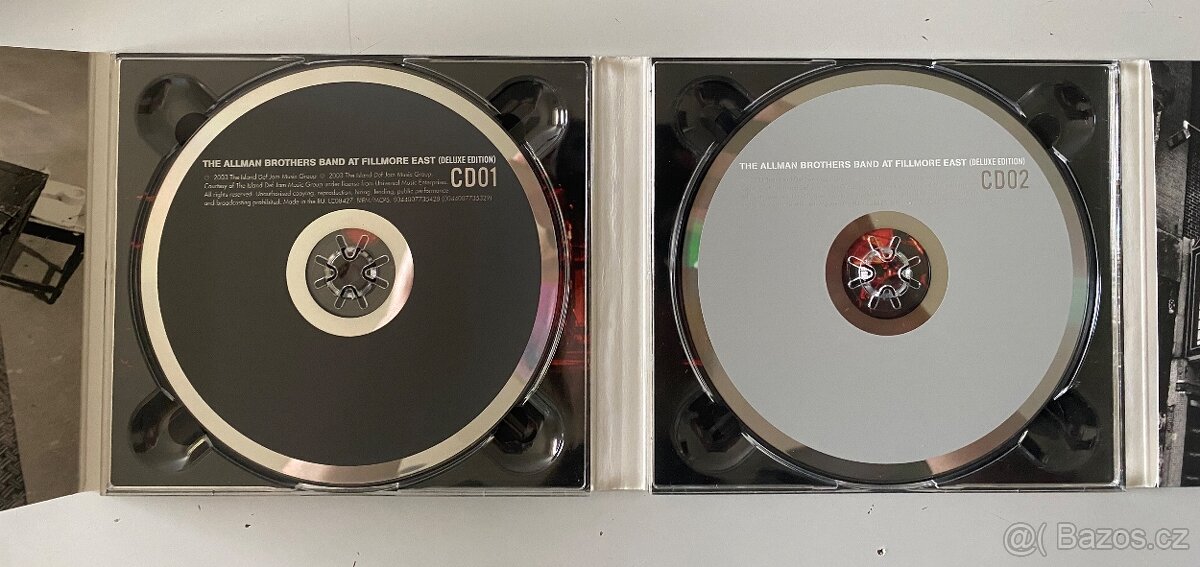 2 CD The Allman Brothers Band - Gold, At Fillmore East - 4