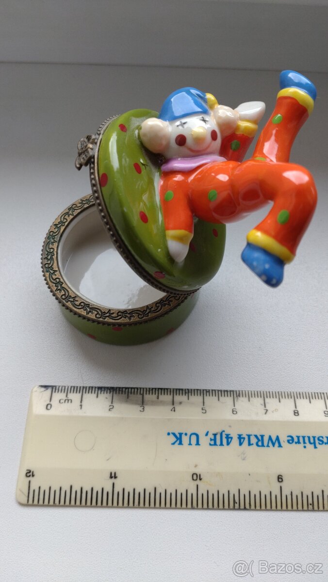 Krabička-šperkovnice s klaunem - 4