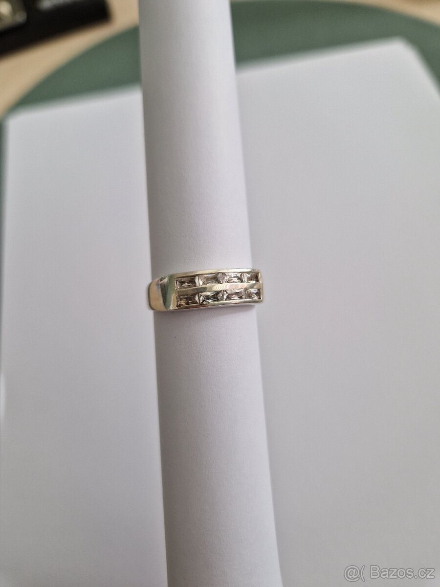 Stříbrný prsten 925/1000 - 4