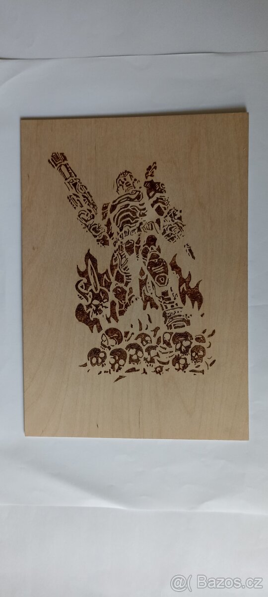 Vypalování do dřeva, woodburning - 4