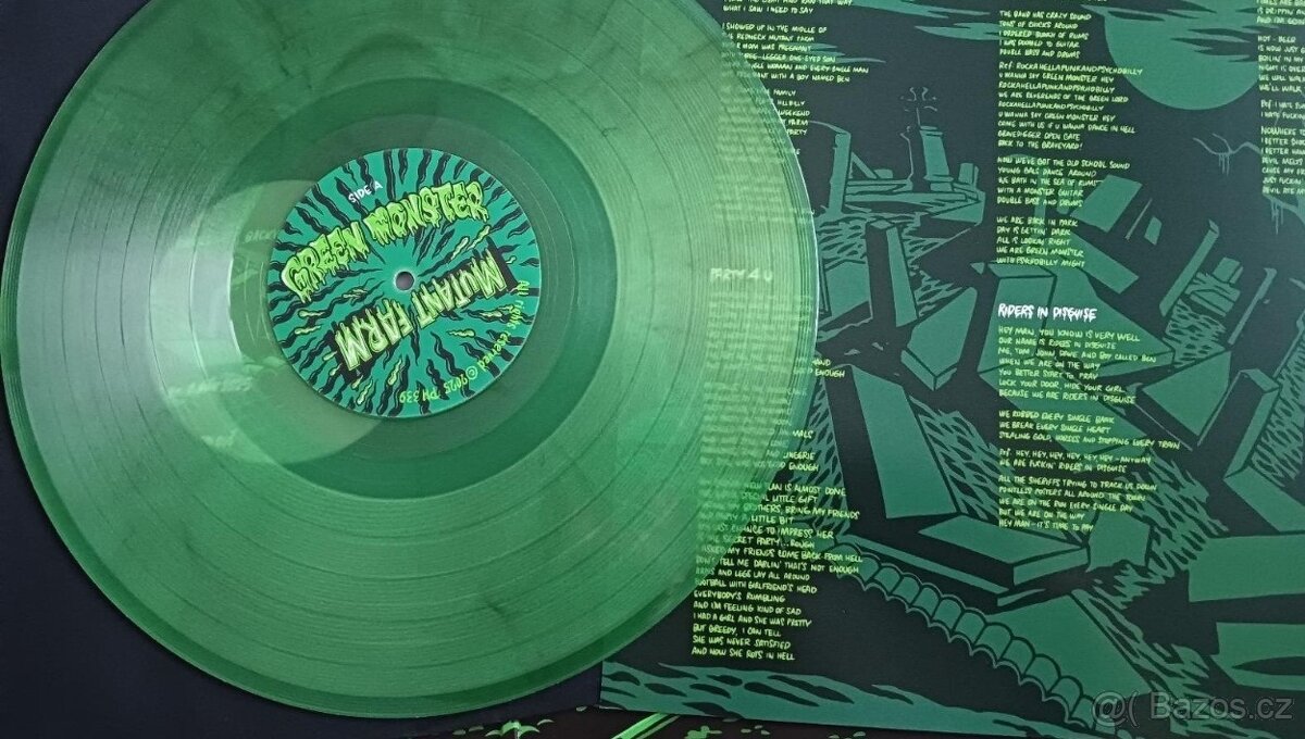 Green Monster – Mutant Farm (LP - limitka) - 4