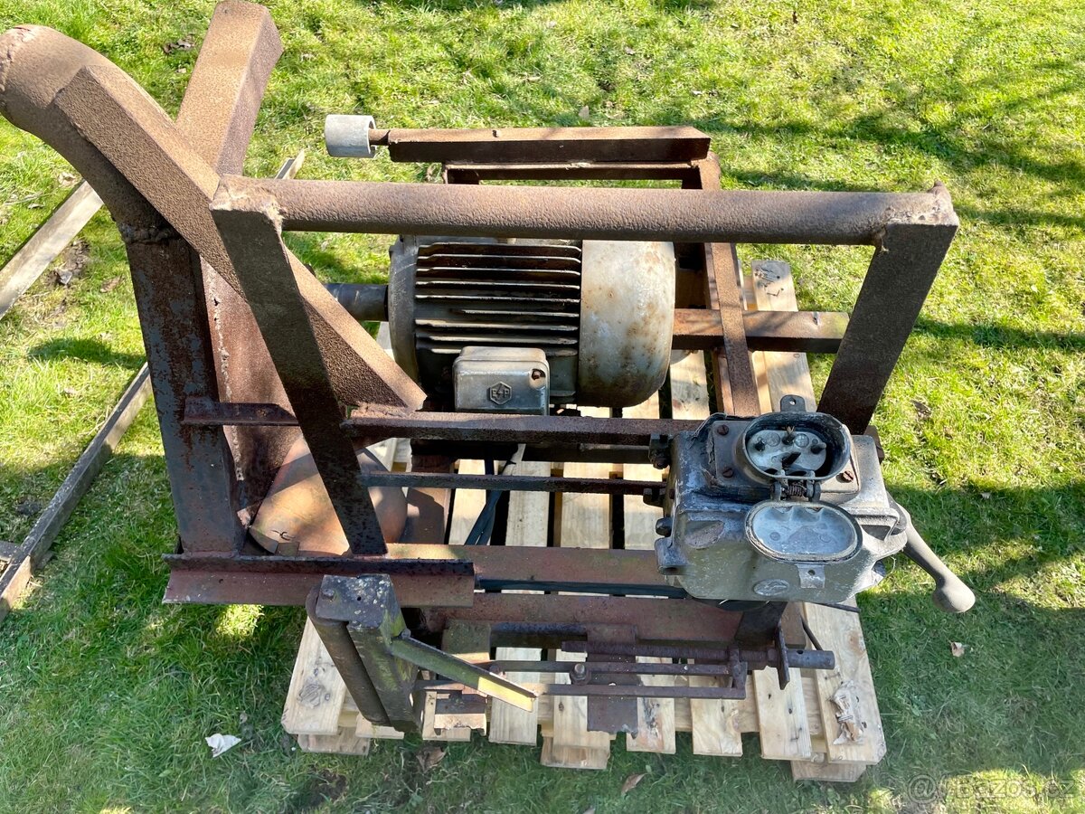 Kart k řezání desek, fošen, trámu - 4