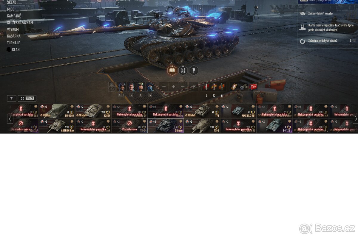 Super unicum World of tanks účet - 4
