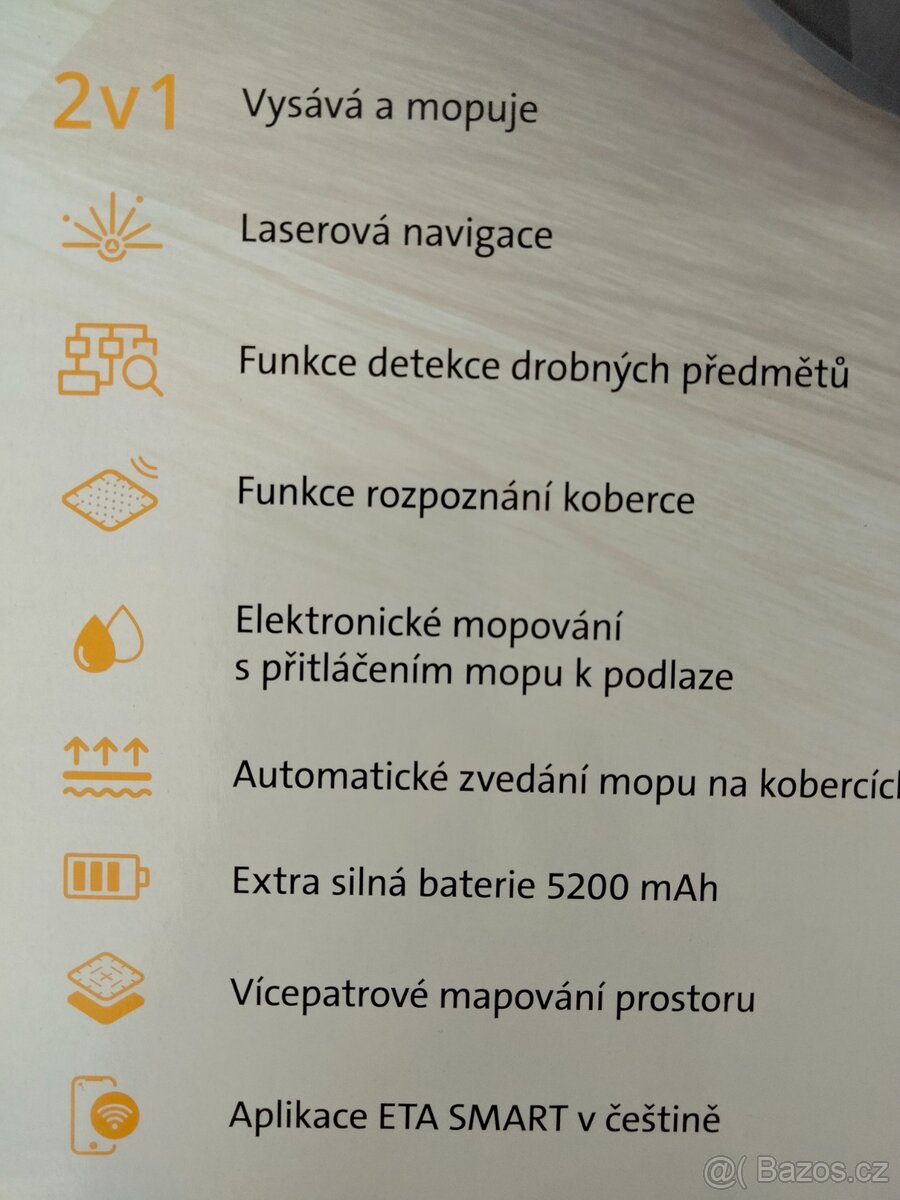 Robotický vysavač ETA Aurum 5241 90000 - 4