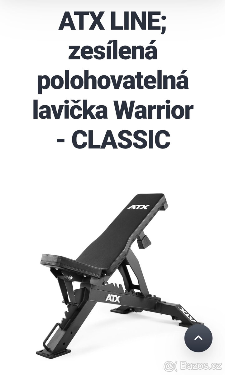 posilovací lavice ATX - 4