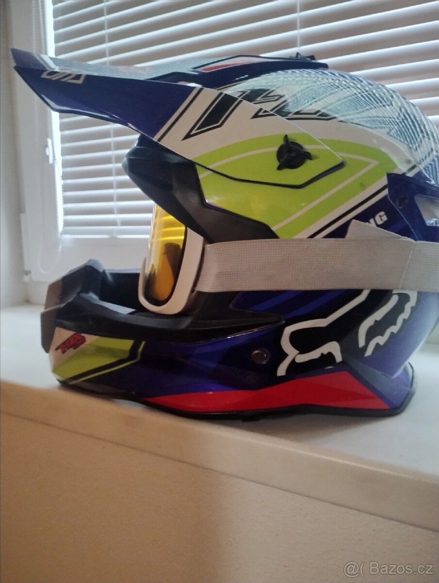 Moto CROSS helma Fox