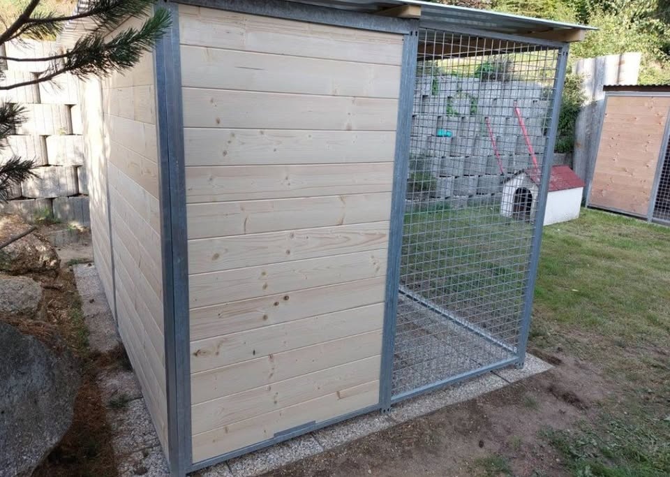 Kvalitní kotec pro psy 2x3m - 4