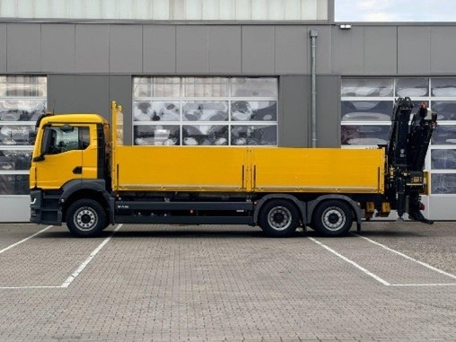 021 MAN TGS 26.430 - 6x2 - Valník + HRFASSI F235 – EURO 6 - 4