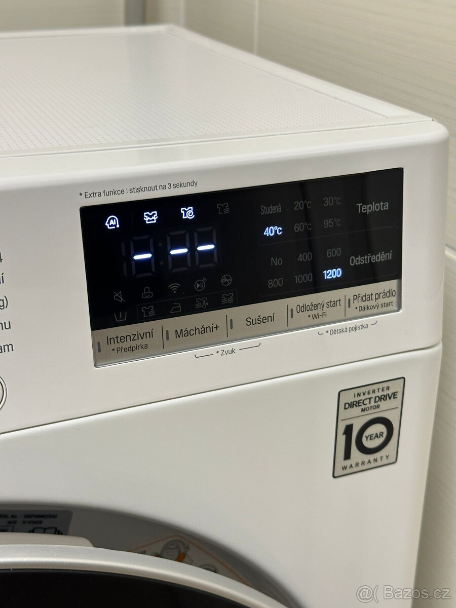 Pračka se sušičkou LG F2DV5S8S1 - 4